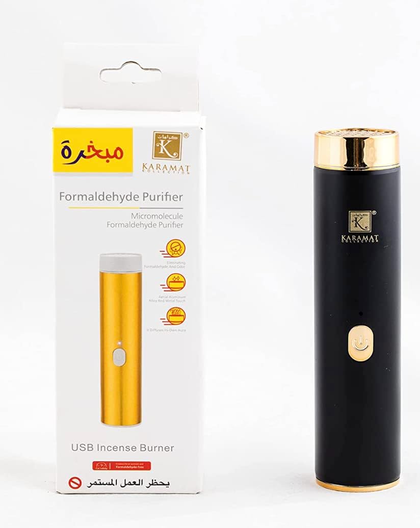 Image of Brûleur d'encens USB portable - Cylindrique-0
