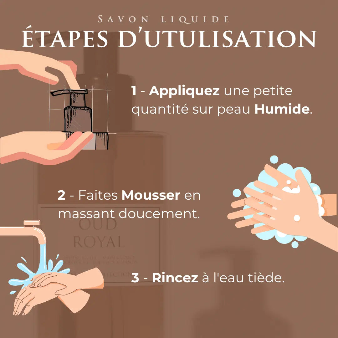 Image of OUD ROYAL Savon Liquide de Luxe 300ml-4