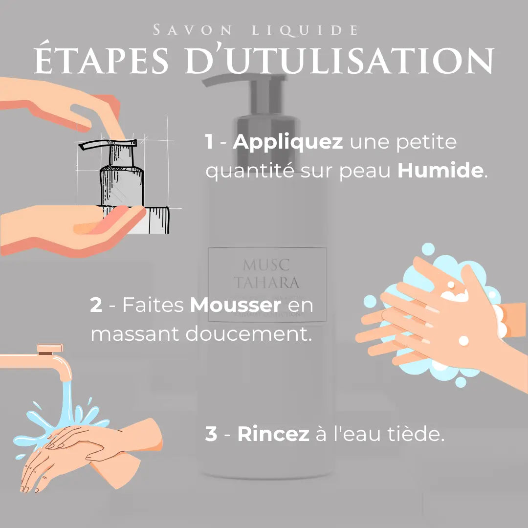 Image of MUSC TAHARA Savon Liquide de Luxe 300ml-4