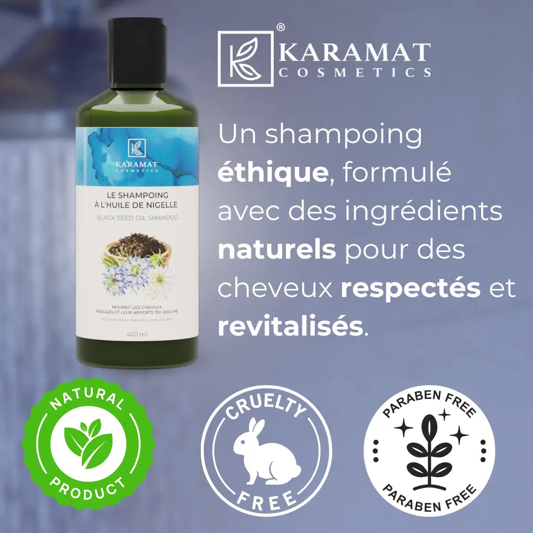 Image of Shampooing Revitalisant à l’Huile de Nigelle 400 ml-2
