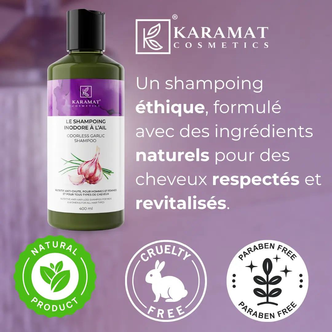 Image of Shampooing à l’ail inodore 400 ml-2