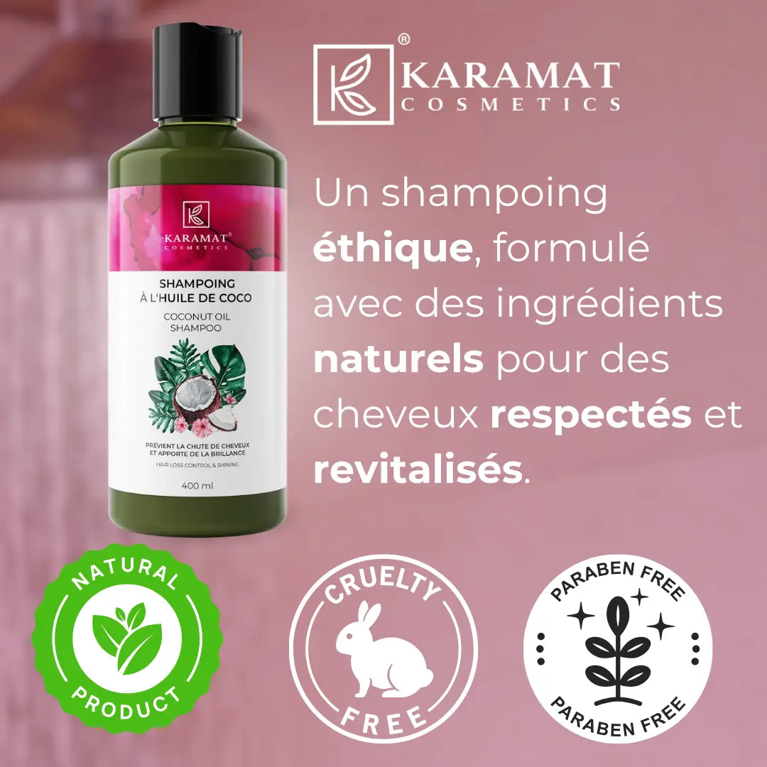 Image of Shampooing à l’huile de coco 400 ml-2