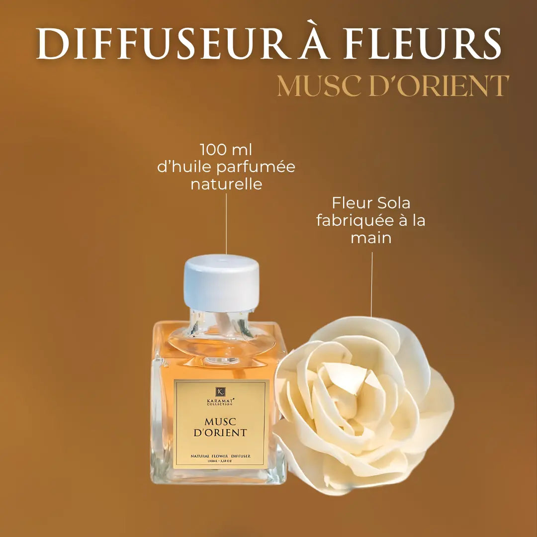 Image of DIFFUSEUR À FLEURS 100ml – MUSC D’ORIENT-2