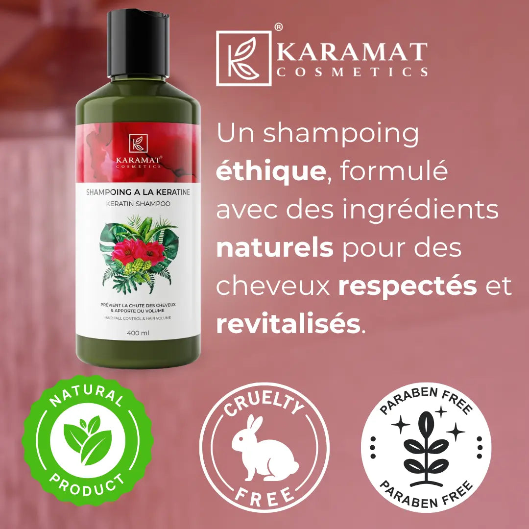 Image of Shampooing à la kératine 400 ml-2