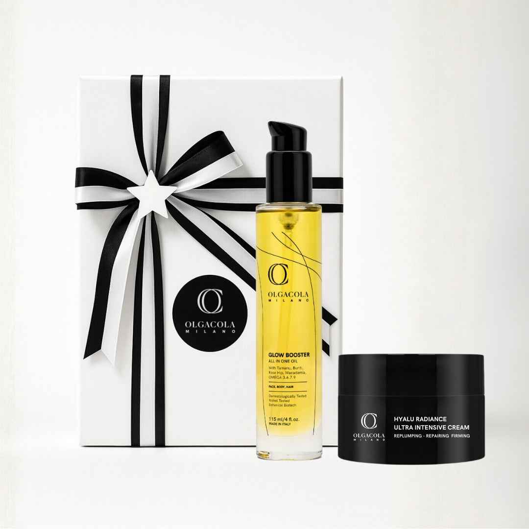 Image of Kit Glow Booster Oil + Hyalu Radiance Ultra Intensive Cream