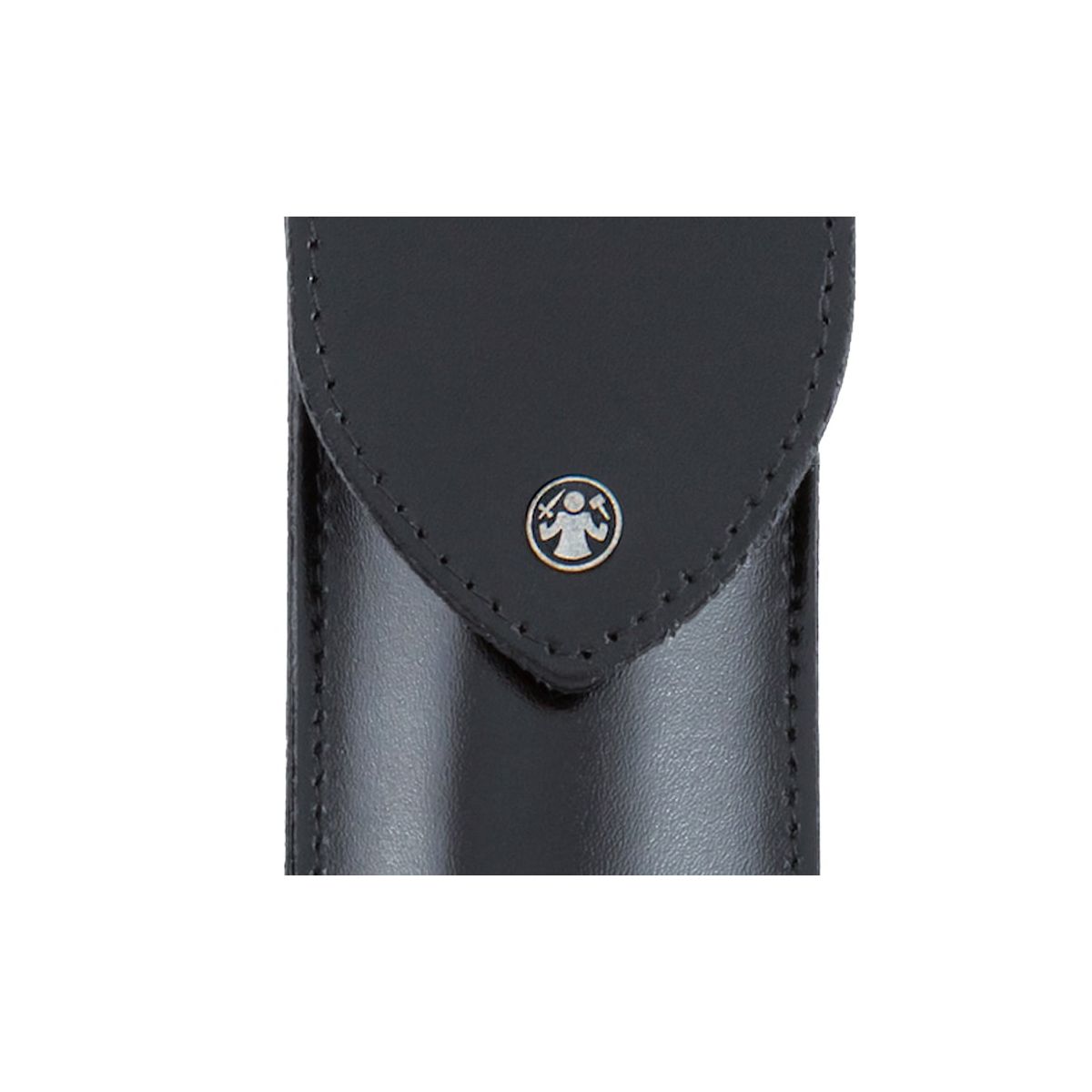 Image of Dovo Etui for straight razor, leather, black-1