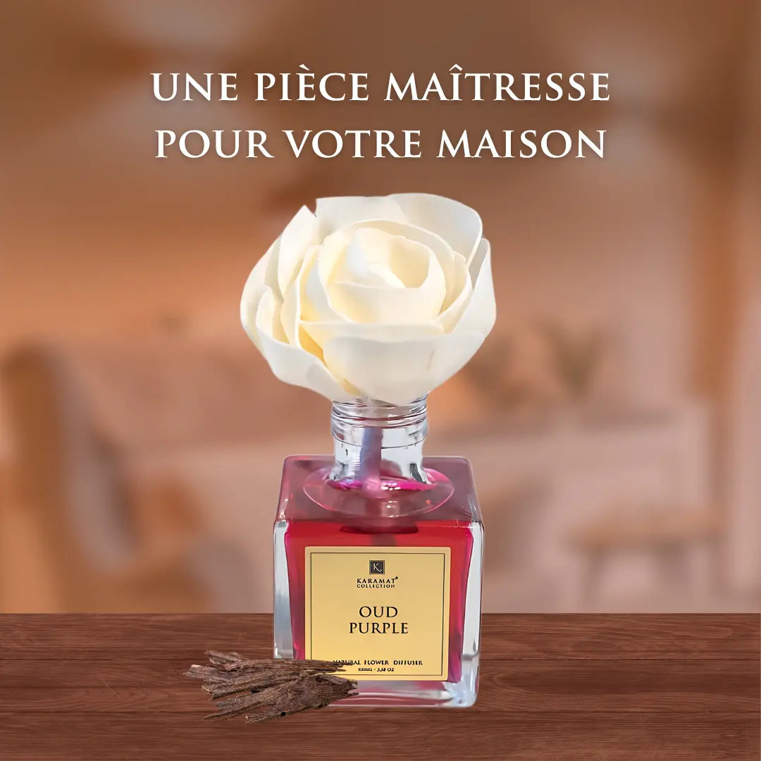 Image of DIFFUSEUR À FLEURS 100ml – OUD PURPLE-1