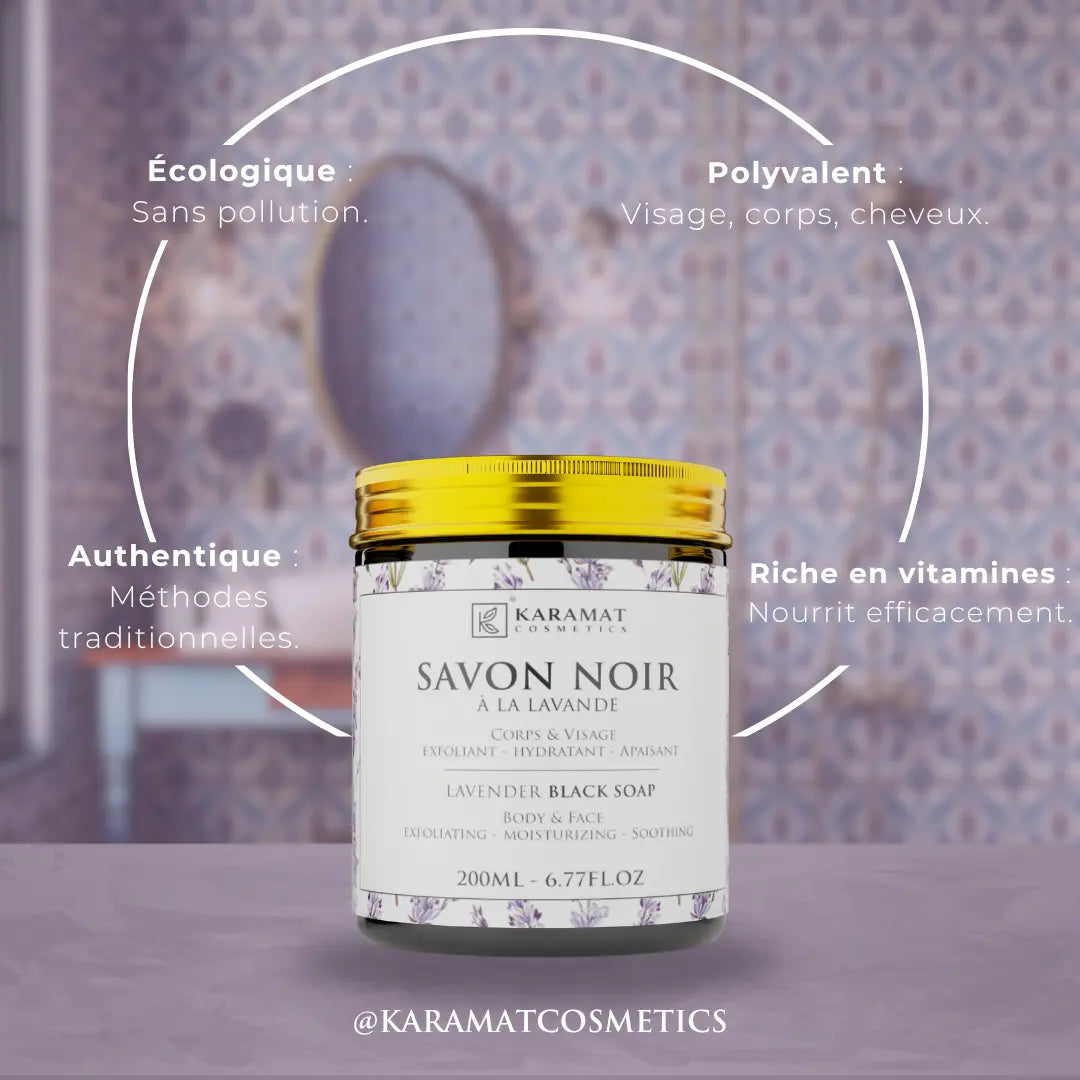 Image of Savon Noir Lavande 200ml-4