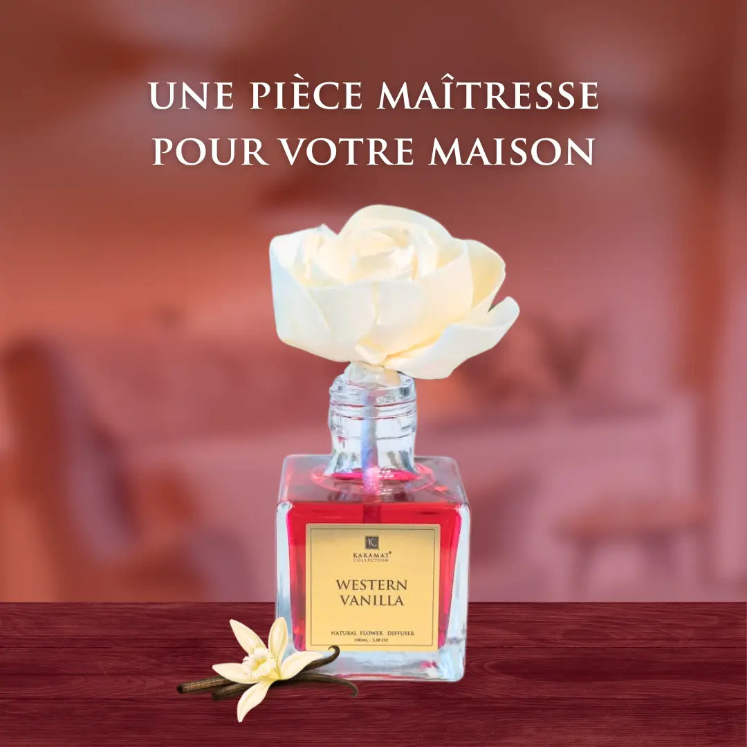 Image of DIFFUSEUR À FLEURS 100ml – WESTERN VANILLA-1