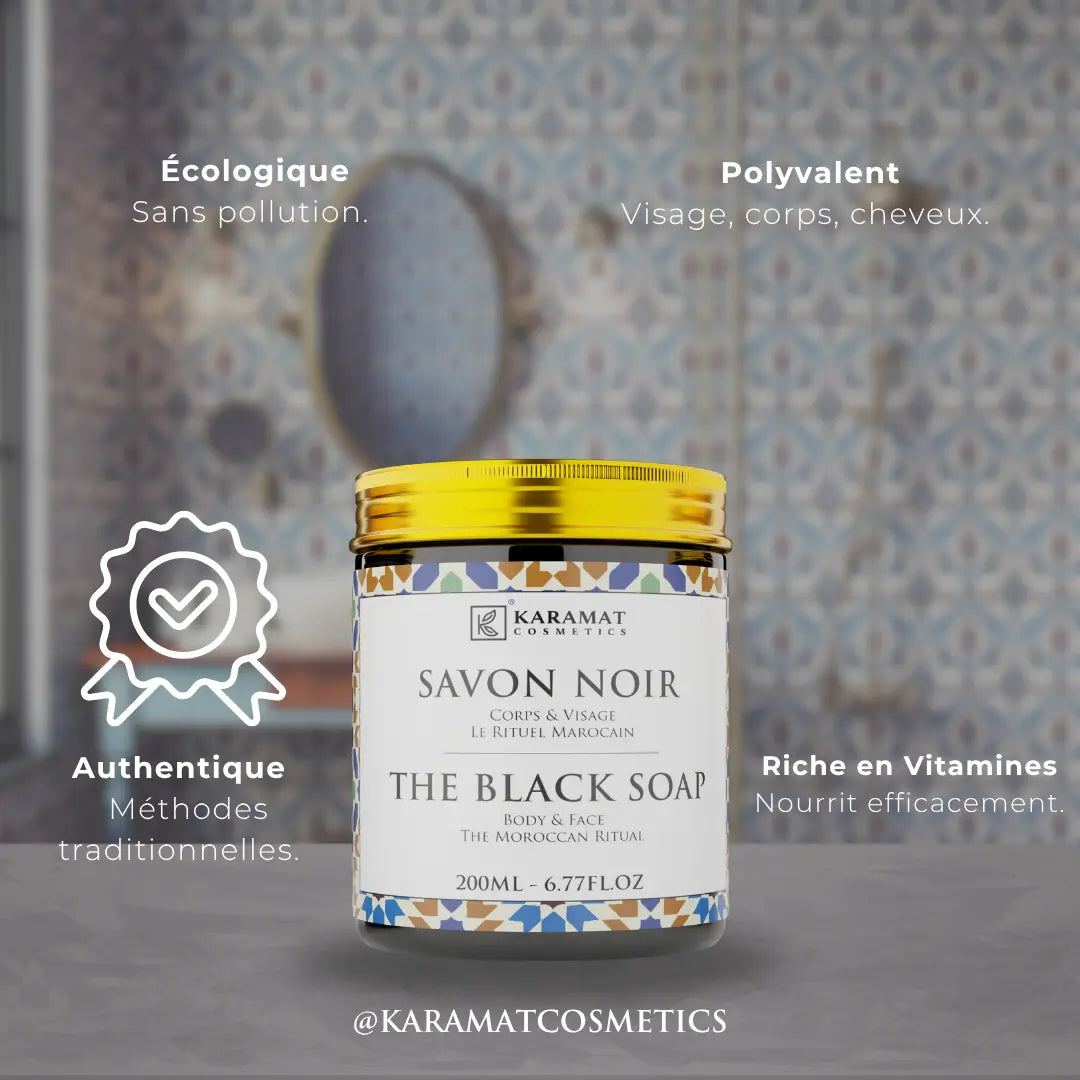 Image of Savon Noir Authentique 200ml-3