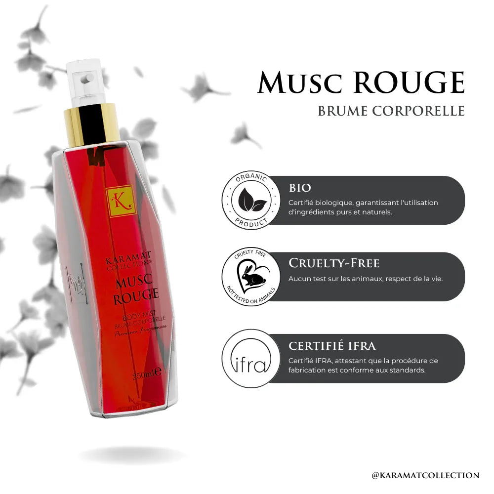 Image of MUSC ROUGE Brume Corporelle 250ml-1