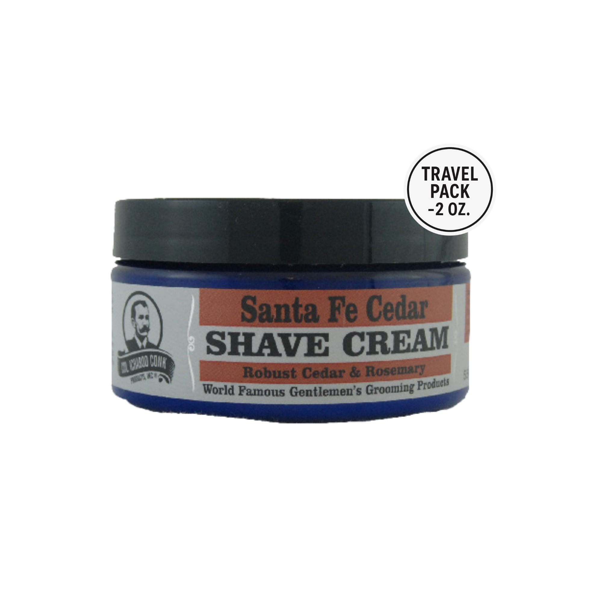 Image of Santa Fe Cedar Shave Cream (Travel Size) - 2 oz-0
