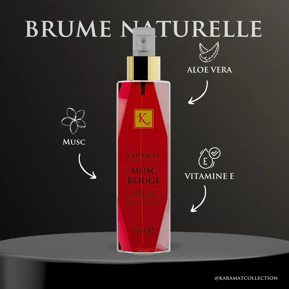 Image of MUSC ROUGE Brume Corporelle 250ml-2