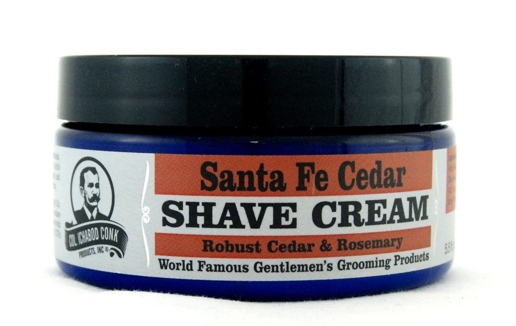 Image of Santa Fe Cedar Shave Cream - 5.5 oz-0