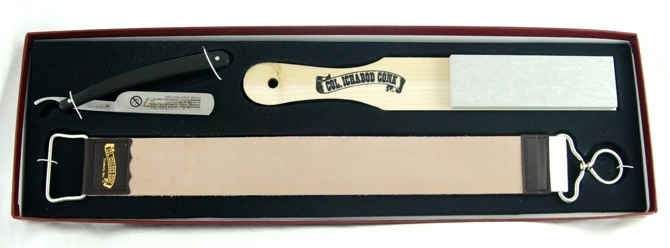 Image of 3 PC STRAIGHT RAZOR SET #231B-0