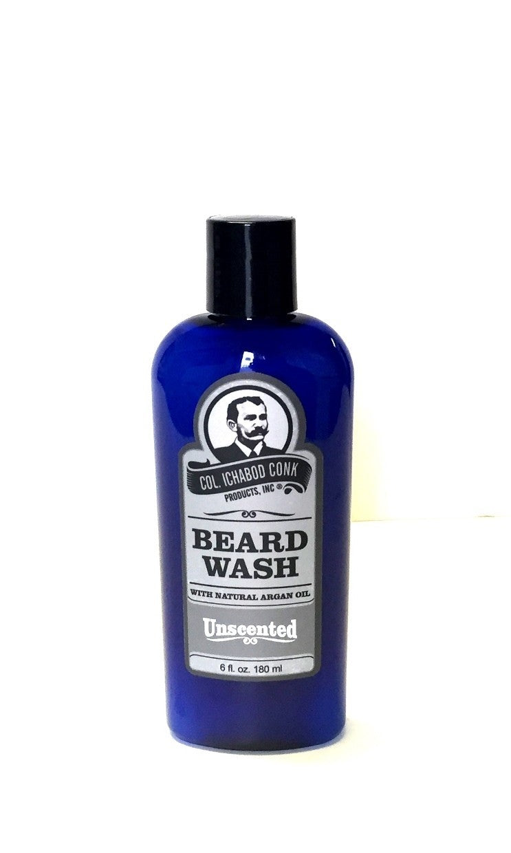 Image of Col Conk Unscented Beard Wash w/Argan Oil - 6 oz-0