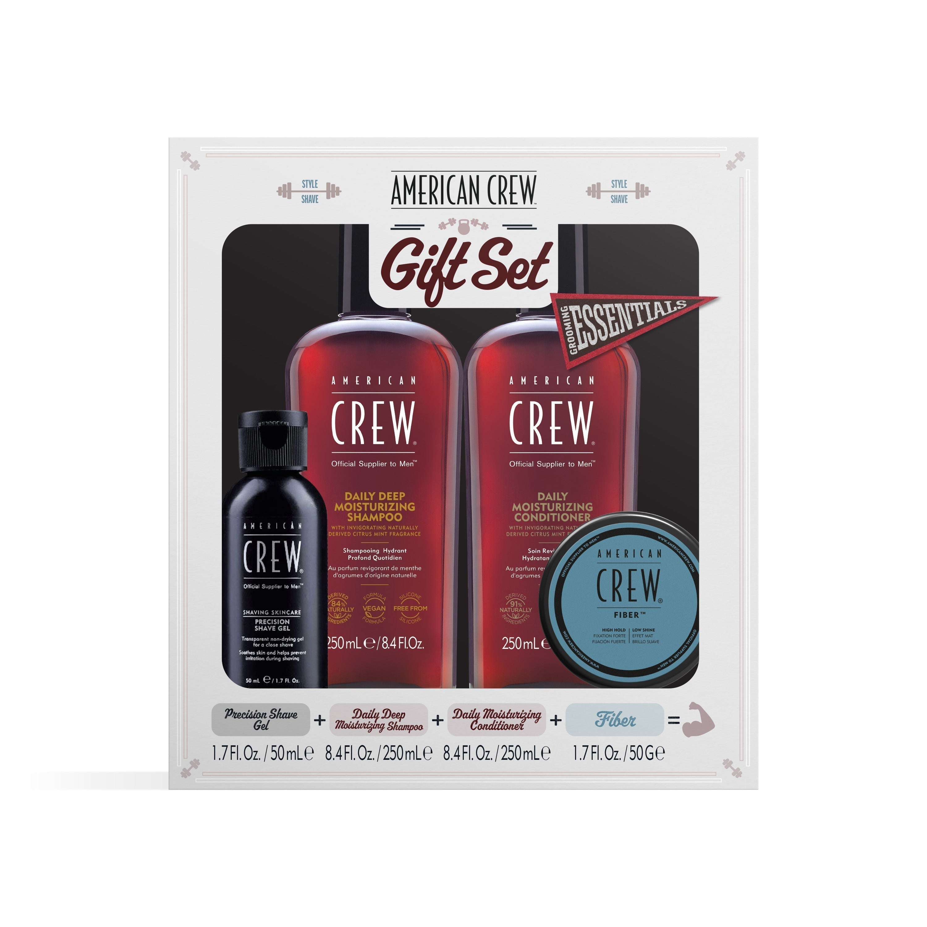Image of American Crew 4 in 1 Gift Set-1