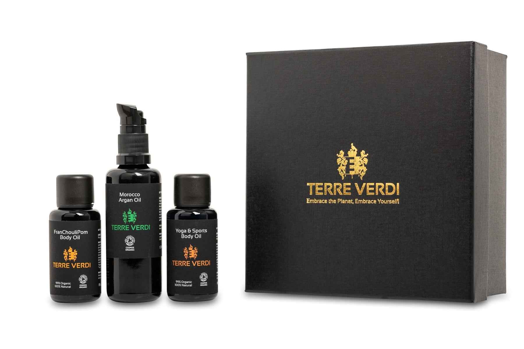 Image of The Face & Body Oil Box – Organic Bodycare Gift Set