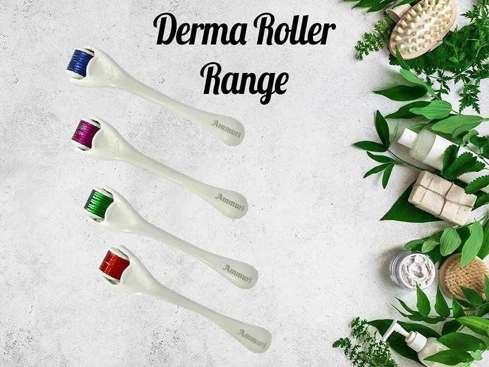 Image of Ammuri Derma Roller for Scars and Anti-Aging Care-4