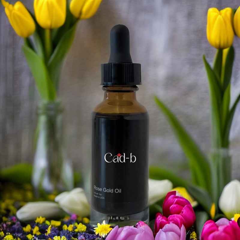 Image of Anti-Aging Face & Neck Rose Gold Oil – RGS | Rosehip Facial Oil with Omega Fatty Acids & Antioxidants | Paraben Free, Vegan, Cruelty Free