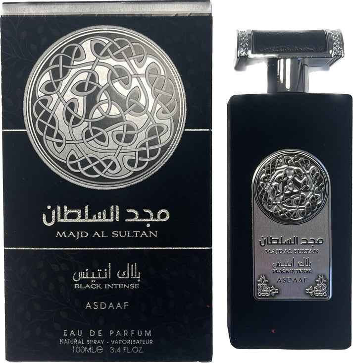 Image of Asdaaf/Majd Al Sultan Black Intense EDP 100ml