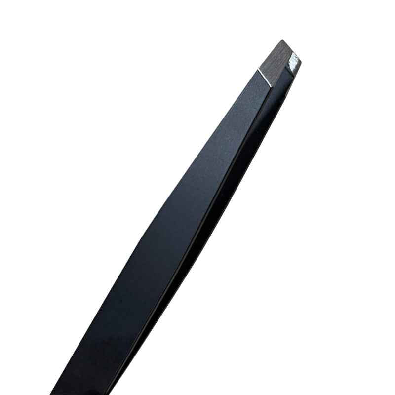 Image of Precision Tweezers for Perfect Brows – Slanted Tip, Stainless Steel & Pro Control | Cruelty Free, Organic, Paraben Free, Vegan