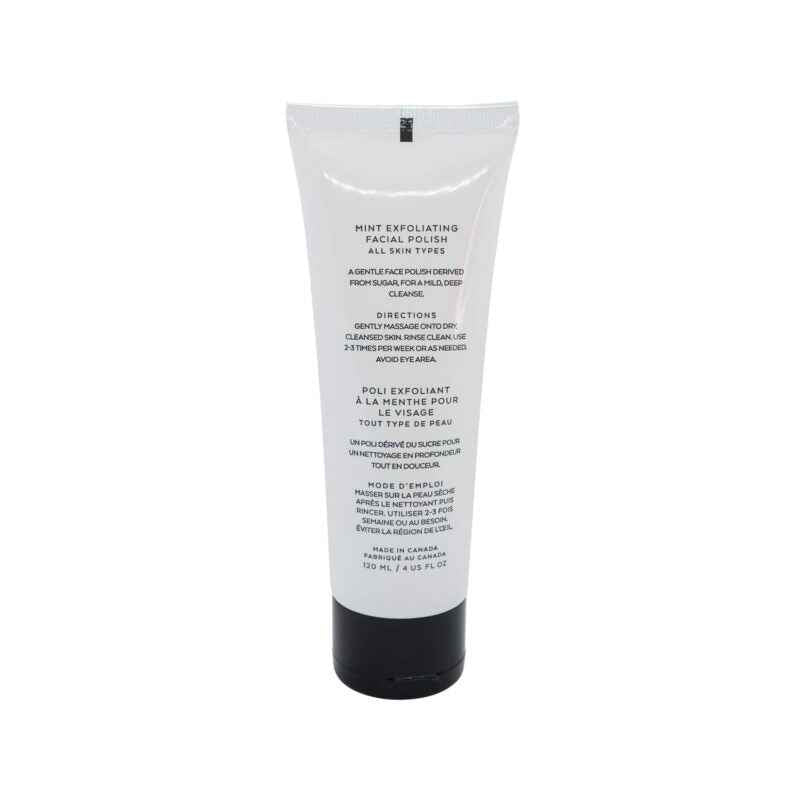 Image of Mint Exfoliating Facial Polish - Gentle Exfoliating Face Scrub with Apricot Oil, Aloe & Green Tea | Vegan, Paraben-Free | CAD B | MEF