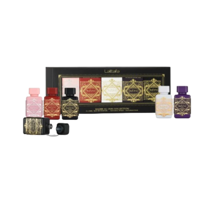 Image of Lattafa/Badee al Oud Mini Collection 25 ml 5pcs Gift Perfume Drops