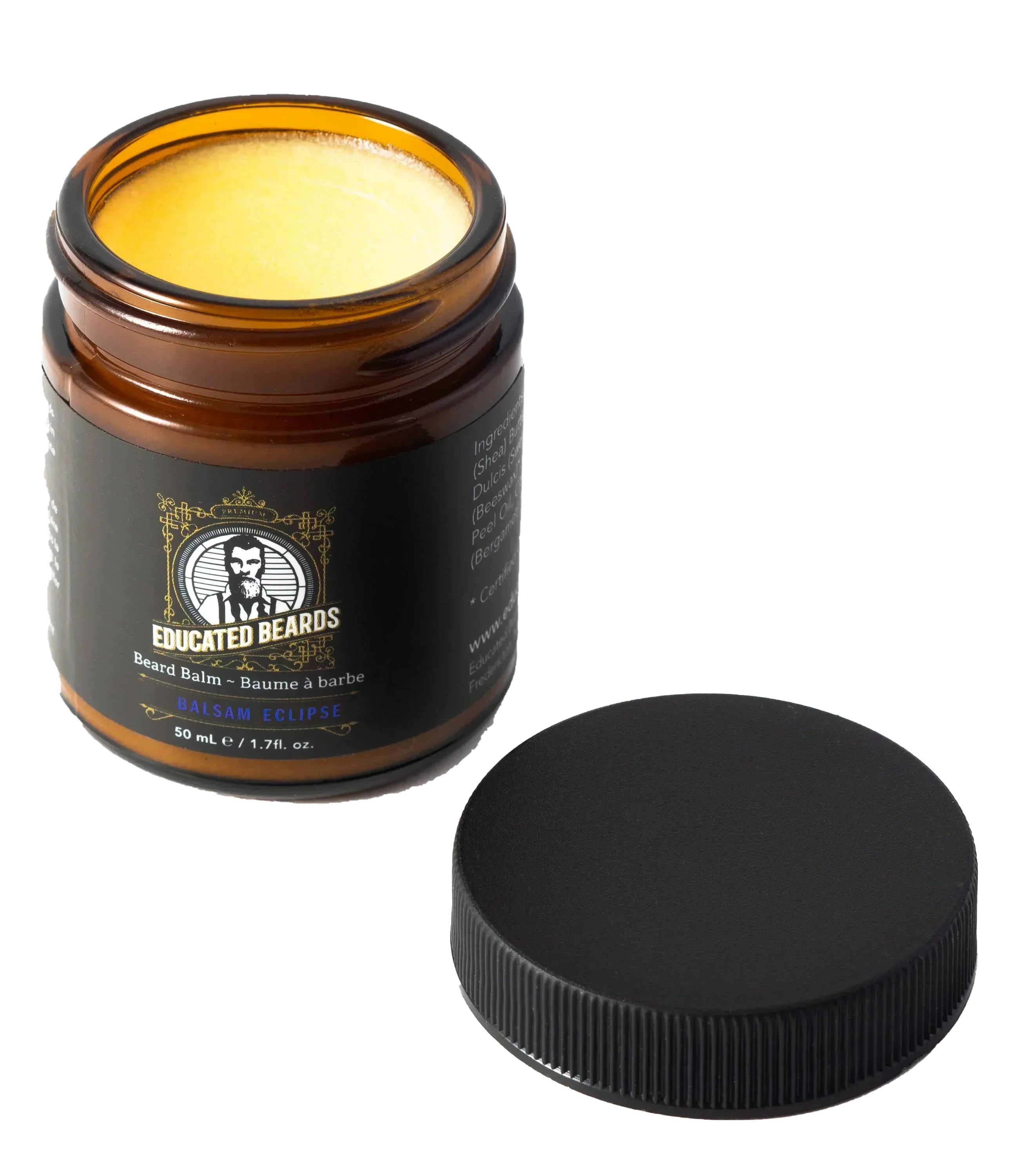 Image of Educated Beards Organic Beard Balm - Balsam Eclipse, 50ml-1