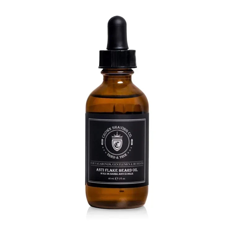 Image of Crown Shaving Anti-Flake Beard Oil 60ml-0