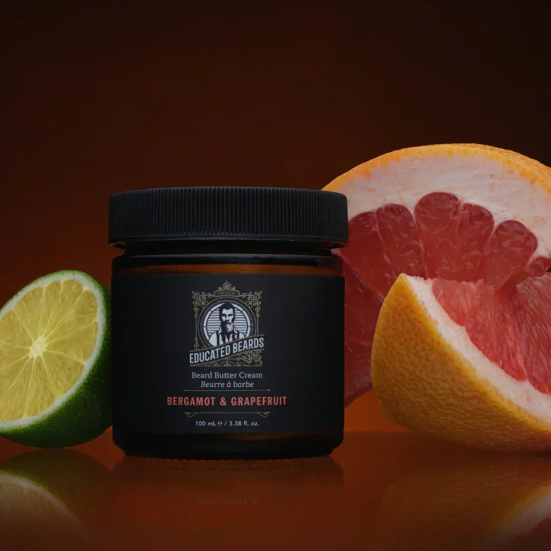 Image of Educated Beards Bergamot Grapefruit Beard Butter Cream 100ml-3