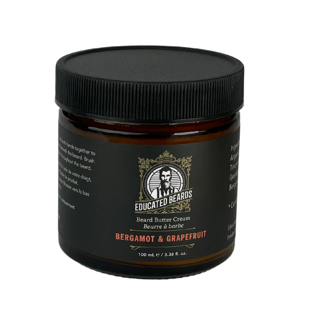 Image of Educated Beards Bergamot Grapefruit Beard Butter Cream 100ml-1