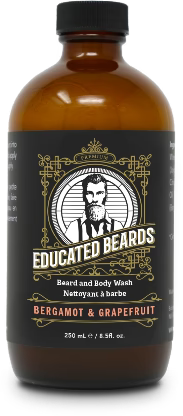 Image of Educated Beards Purifying Beard & Body Wash - Bergamot Grapefruit, 250ml-2