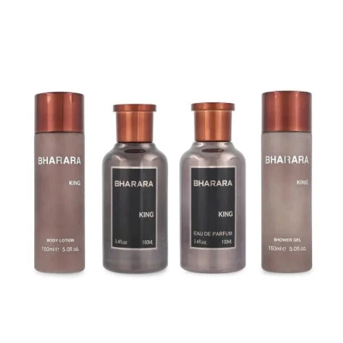 Image of Bharara - King Set de 4 Piezas - Eau De Parfum - Perfume Masculino-0