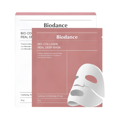 Image of Biodance Bio-Collagen Real Deep Mask 4 Sheets – Mascarilla Hidrogel Reafirmante y Glow-0
