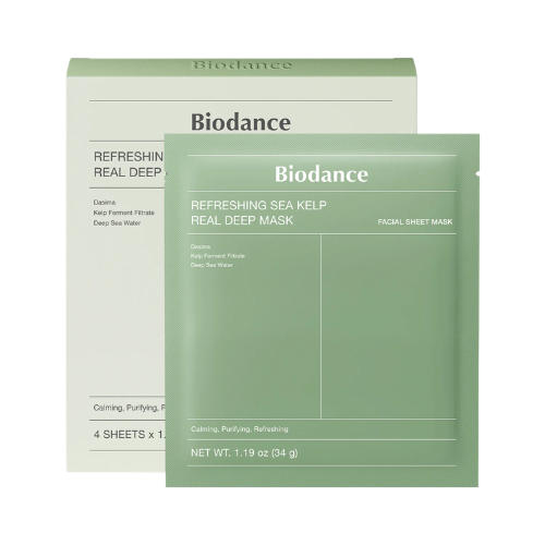 Image of Biodance Refreshing Sea Kelp Real Deep Mask 34g – Mascarilla Hidrogel Calmante y Equilibrante-0