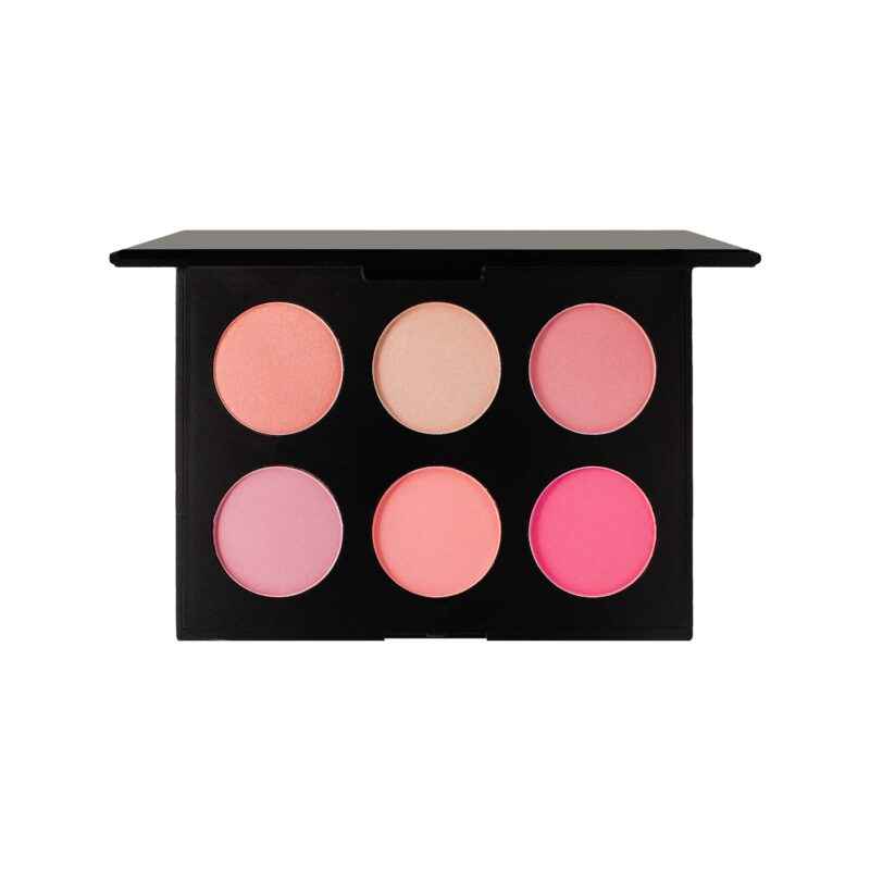 Image of 6 Shade Blush Palette for Natural Glow & Buildable Color – Desire | CAD B | C601