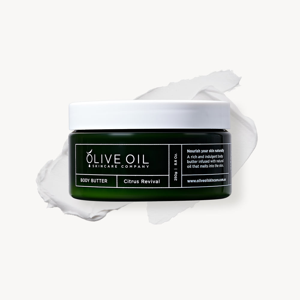 Image of Body Butter, Olive Oil based ,Citrus Revival 250g-0