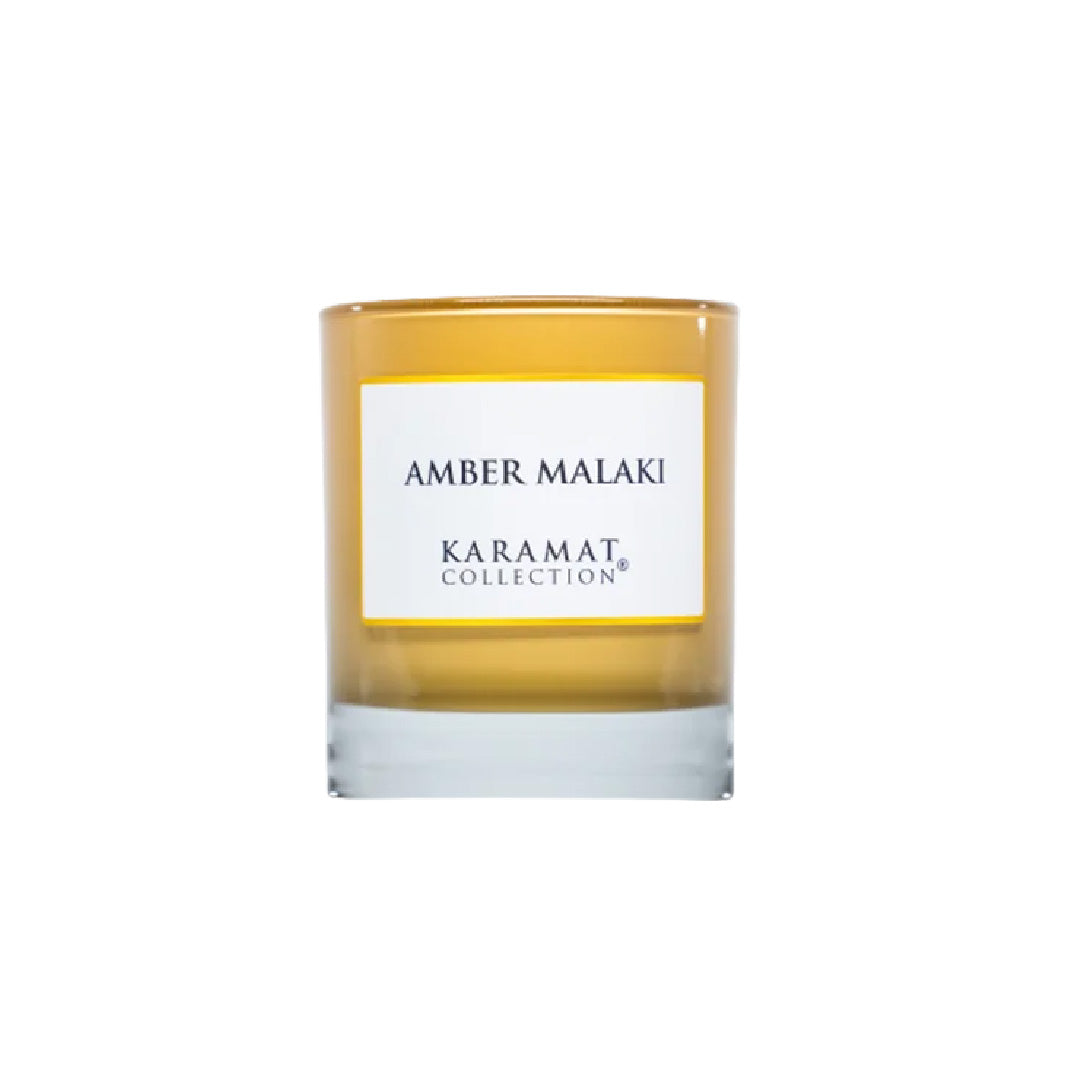 Image of bougie parfumée Amber Malaki – Éclats d’Ambre-0