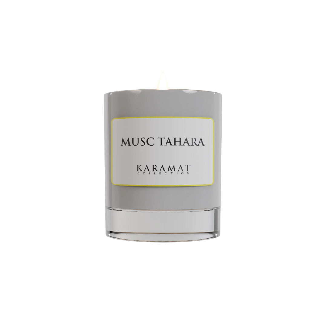 Image of bougie parfumée Musc Tahara – Pureté Enveloppante-0