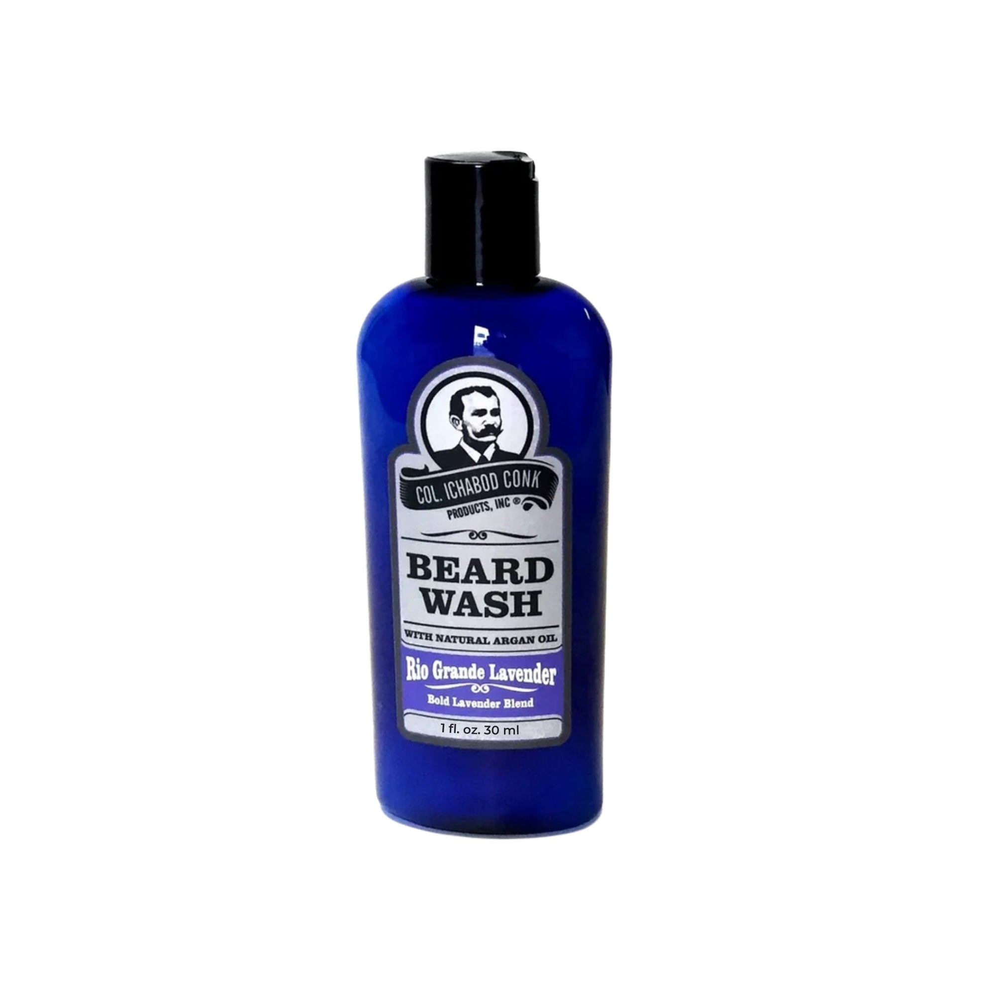Image of Rio Grande Lavender Beard Wash w/Argan Oil (Travel Size) - 1 oz-0