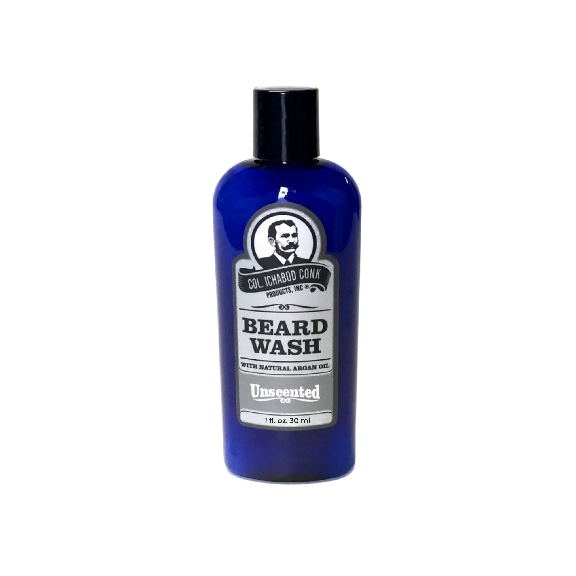Image of Unscented Beard Wash w/Argan Oil (Travel Size) - 1 oz-0