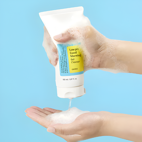 Image of COSRX Low pH Good Morning Gel Cleanser – Limpiador Facial Suave para Piel Sensible-2