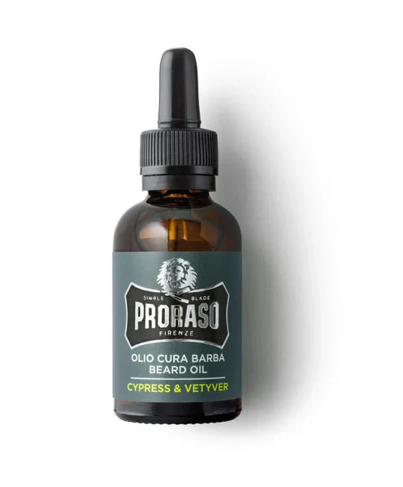 Image of Proraso Beard Oil Cypress & Vetyver 30ML-0
