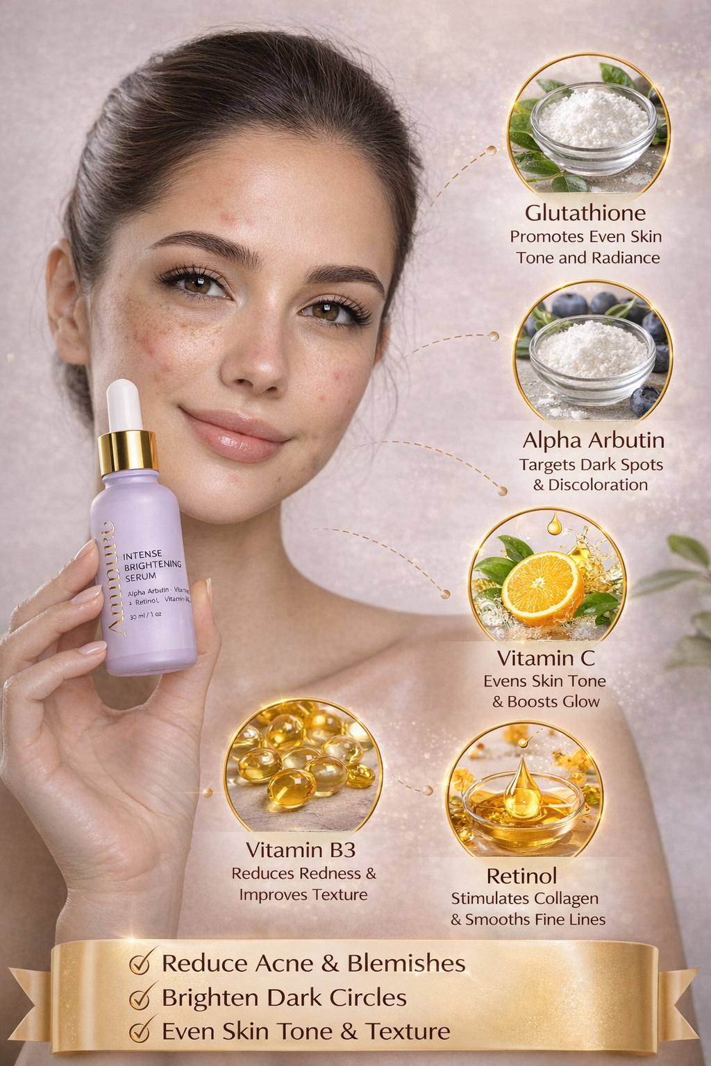 Image of Ammuri Skincare Whitening Lightening Serum for Radiance-3