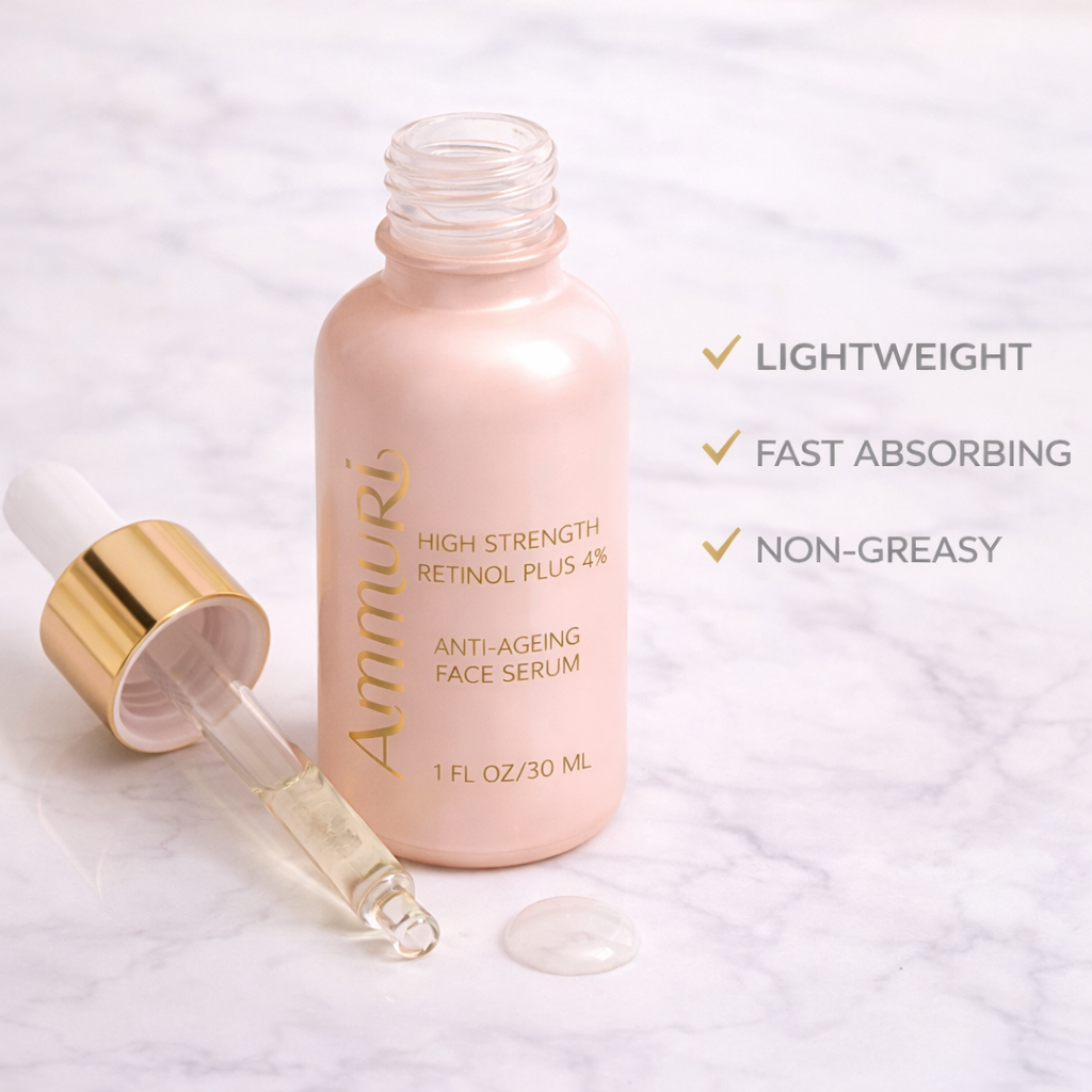 Image of Ammuri Skincare High Strength 4% Retinol Serum 30ml-3