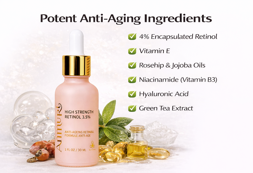 Image of Ammuri Skincare High Strength Retinol Serum 3.5%-4