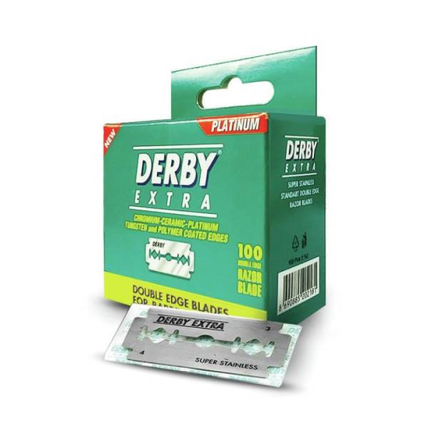 Image of Derby Professional Double Edge Razor Blades-100ct (mini)-0