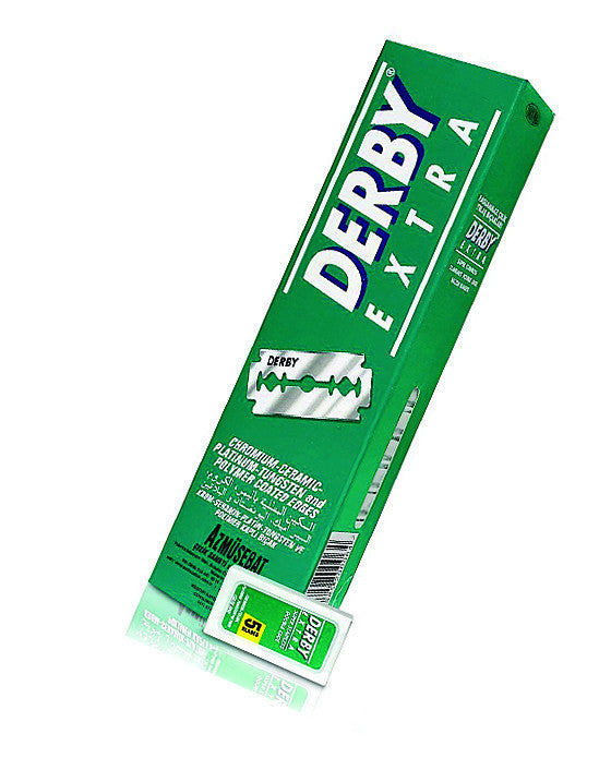 Image of Derby Extra Double Edge Blades (100 Blades/Pack)-0