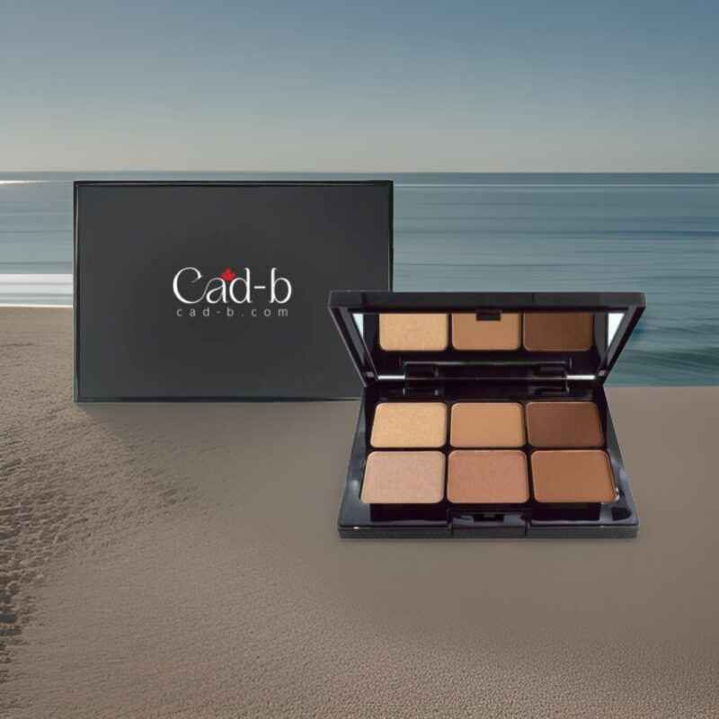 Image of Eyeshadow Palette - Caramel Kiss ETM101 | Paraben Free, Vegan